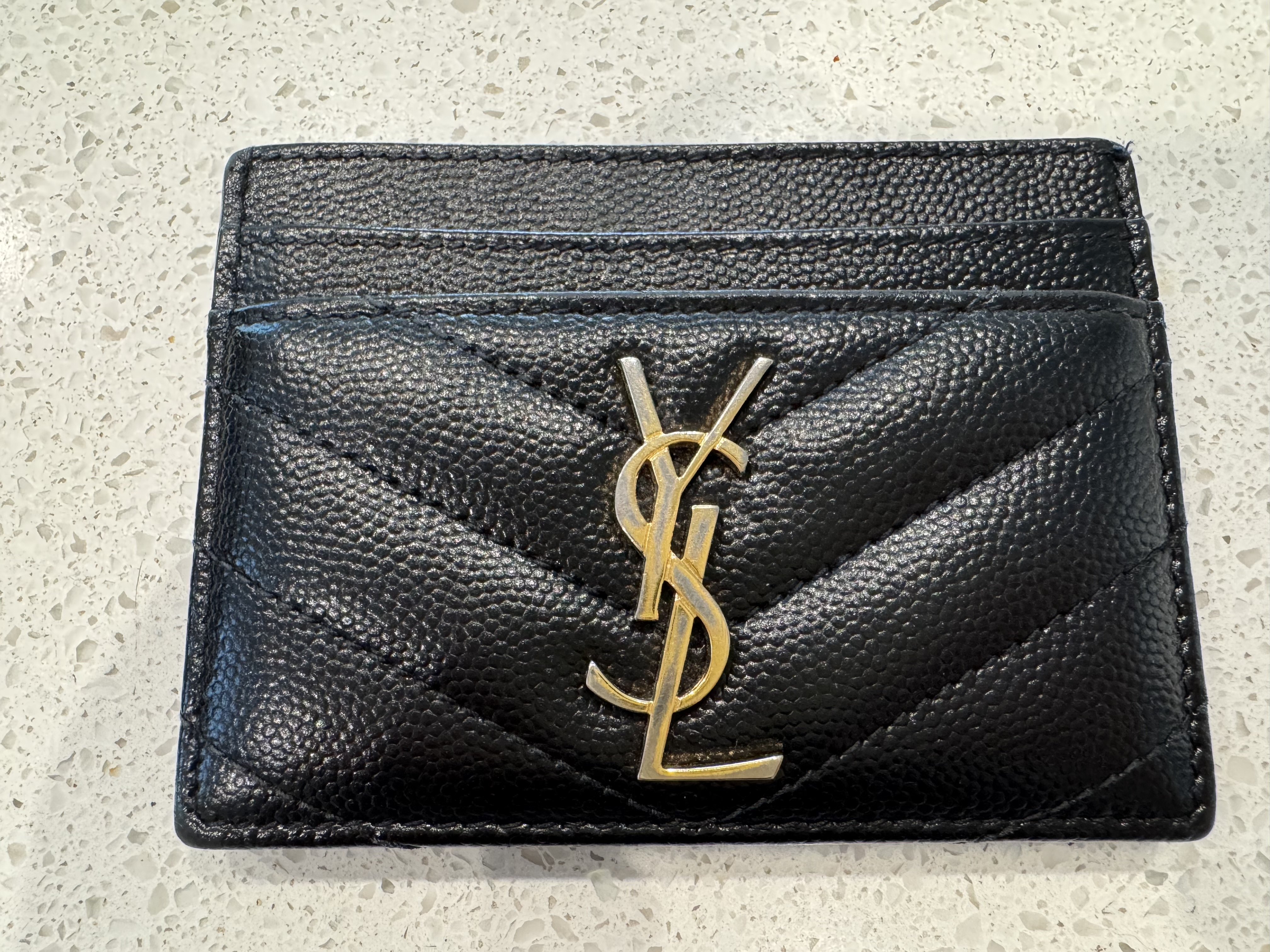 빈티지 생로랑 카드지갑 Saint Laurent card case 중고거래 사진